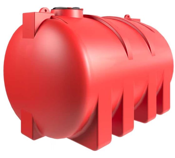 Изображение товара Ёмкость горизонтальная Polyteam, 8000 л, усиленная, для транспортировки PT-G8000U