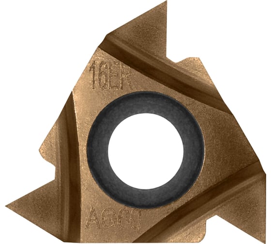 Изображение товара Пластина токарная сменная Carbon IT16ERAG606036 неперетачиваемая для точения резьбы 899031