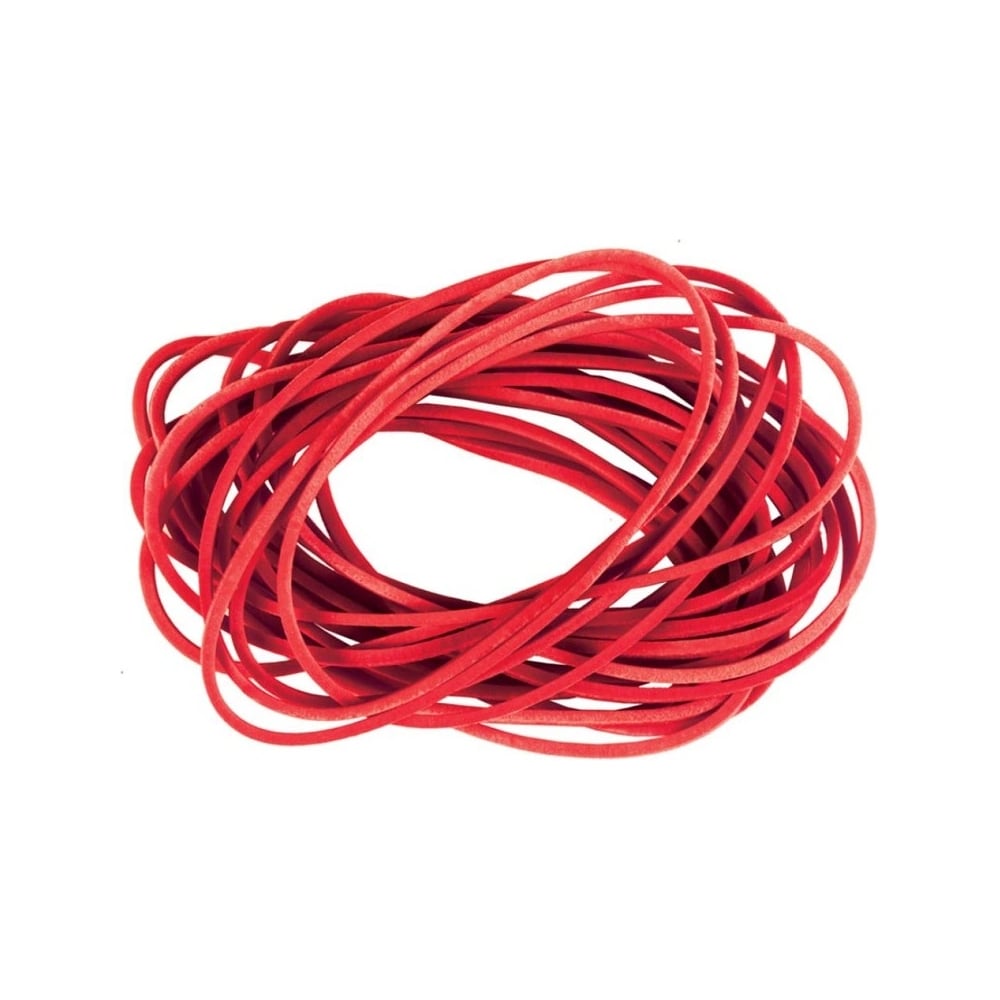 Изображение товара Резинки для денег 50 мм 1 кг красные Master 20 / 406-907 для упаковки