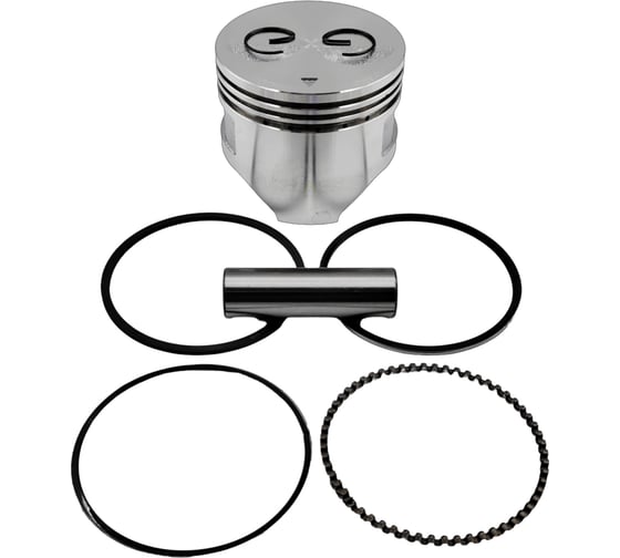 Изображение товара Поршень в сборе UNITED PARTS 173F, GX240 Ø73мм (кольцо 2.0мм) 90-0148