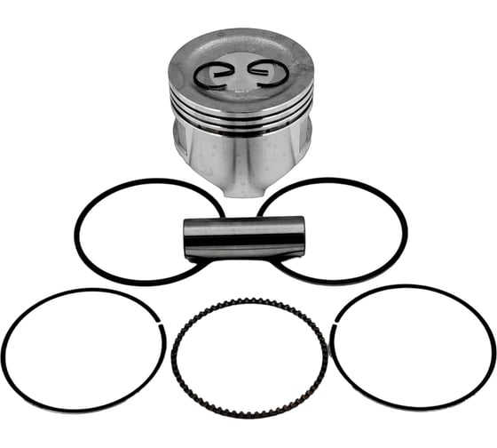 Изображение товара Поршень в сборе UNITED PARTS 168F, GX200 Ø68×49мм (кольцо 1.5мм) 90-0153