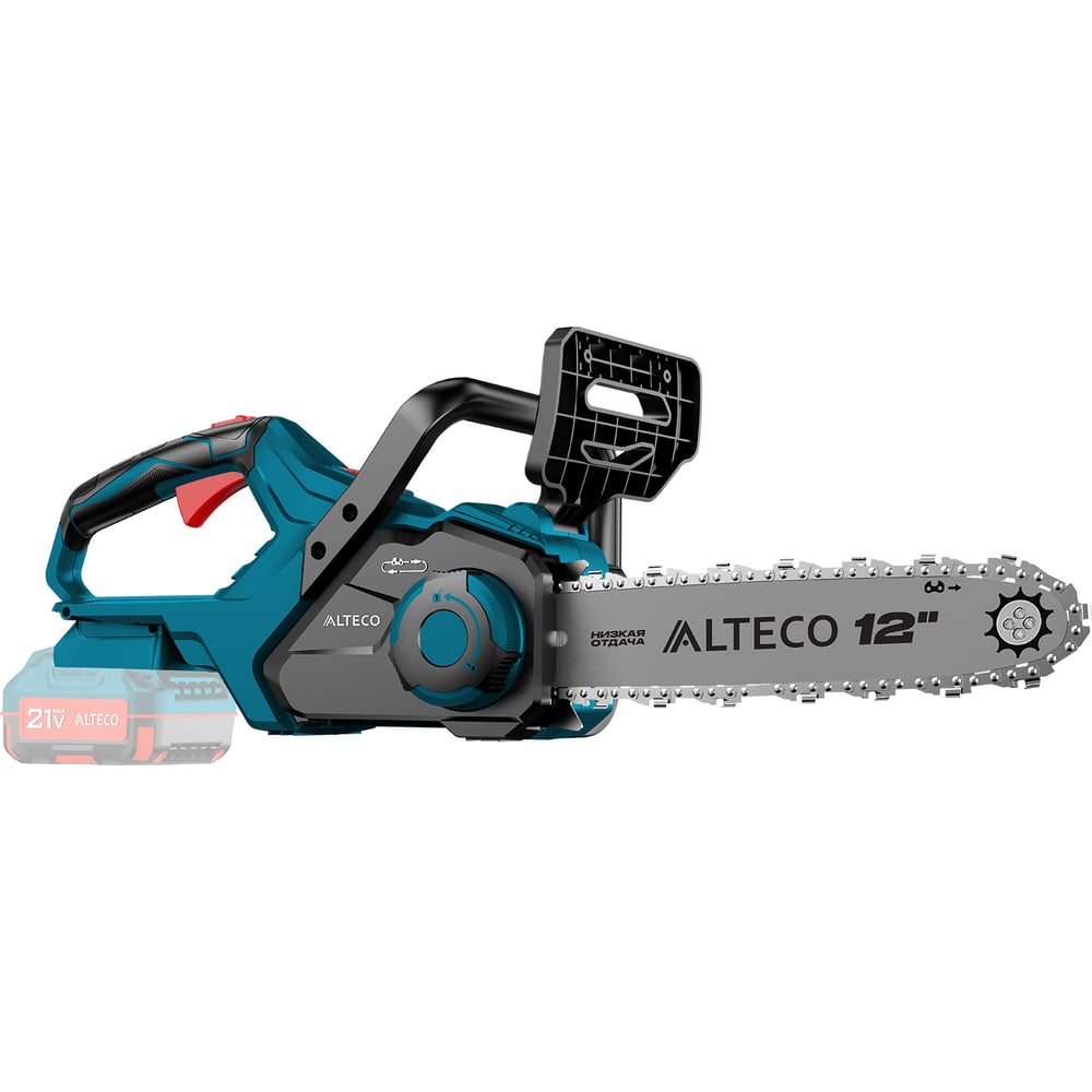Изображение товара Аккумуляторная цепная пила ALTECO CCS 21-30 BL Solo без АКБ и ЗУ