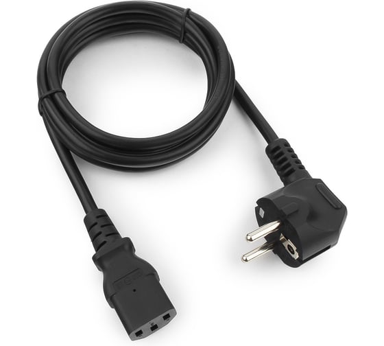 Изображение товара Шнур ПВС-АП Power Cube S22C13-250-10-5 черн 1,8м C13 3x1.00 10А, с заземлением, RPC-186BLXL-PRO1,8