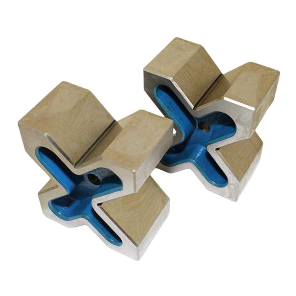 Изображение товара Призмы поверочные и разметочные чугунные CNIC 150х130х75 мм П2-2 кл.2 комплект из 2 шт