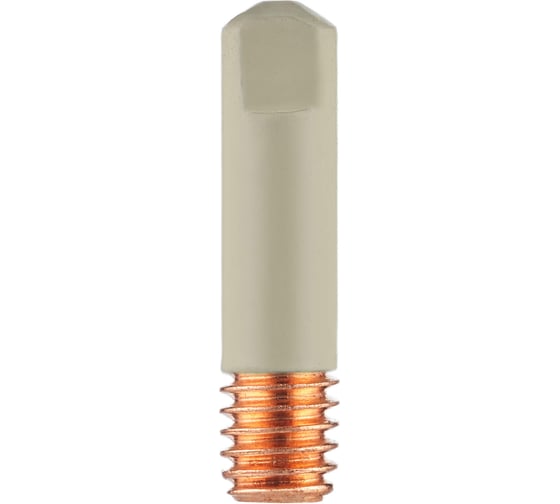 Изображение товара Наконечник сварочный с керамическим покрытием прямой ПТК E-CU М6 d1.2мм CRM6510-12 (10 шт) СК-00044254