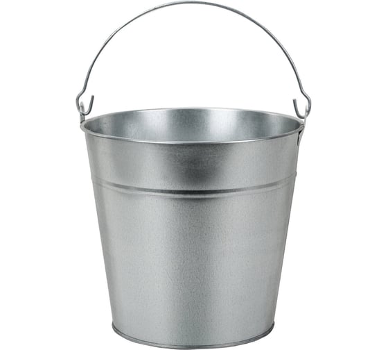 Изображение товара Ведро ОФИСМАГ, 12 л, без крышки, оцинкованное, ш/к 33037 600562