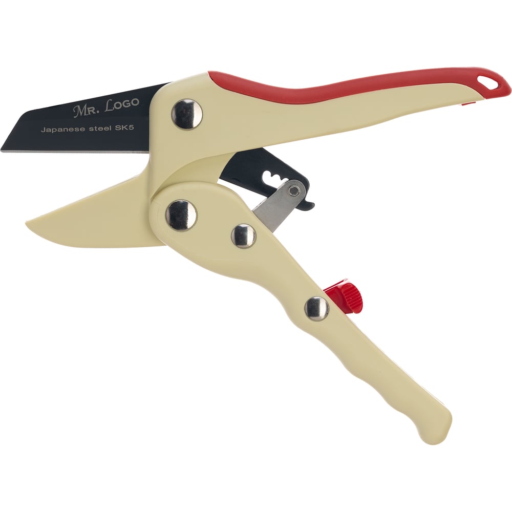 Изображение товара Секатор универсальный садовый Mr.Logo с храповым механизмом арт. 16750