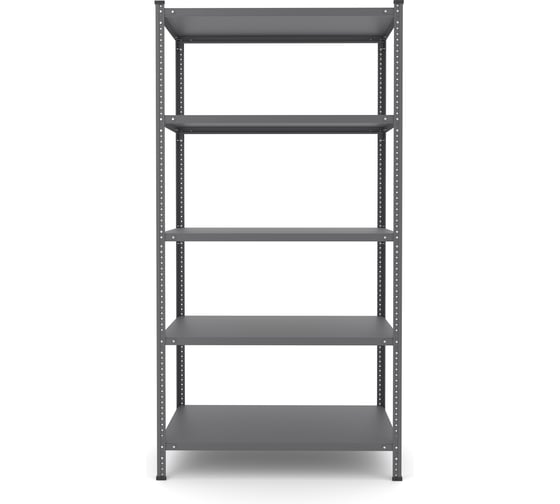 Изображение товара Стеллаж Everest-125-50/100/200-5-C (Разборный) RAL 7015 STC125/50/100/200/5RAL7015