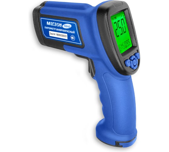 Изображение товара Пирометр инфракрасный МЕГЕОН 16640 с поверкой к0000418587