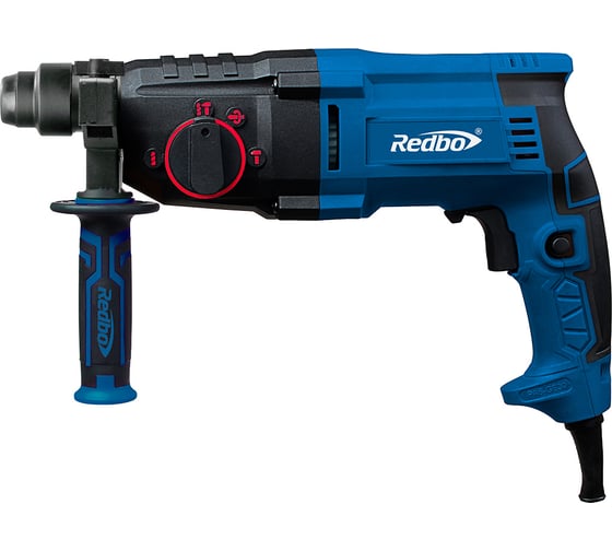 Изображение товара Перфоратор электрический Redbo RHD-24/950 (950Вт, 24мм, три режима, 1.7Дж, 0-1000об/мин, кейс) 39834