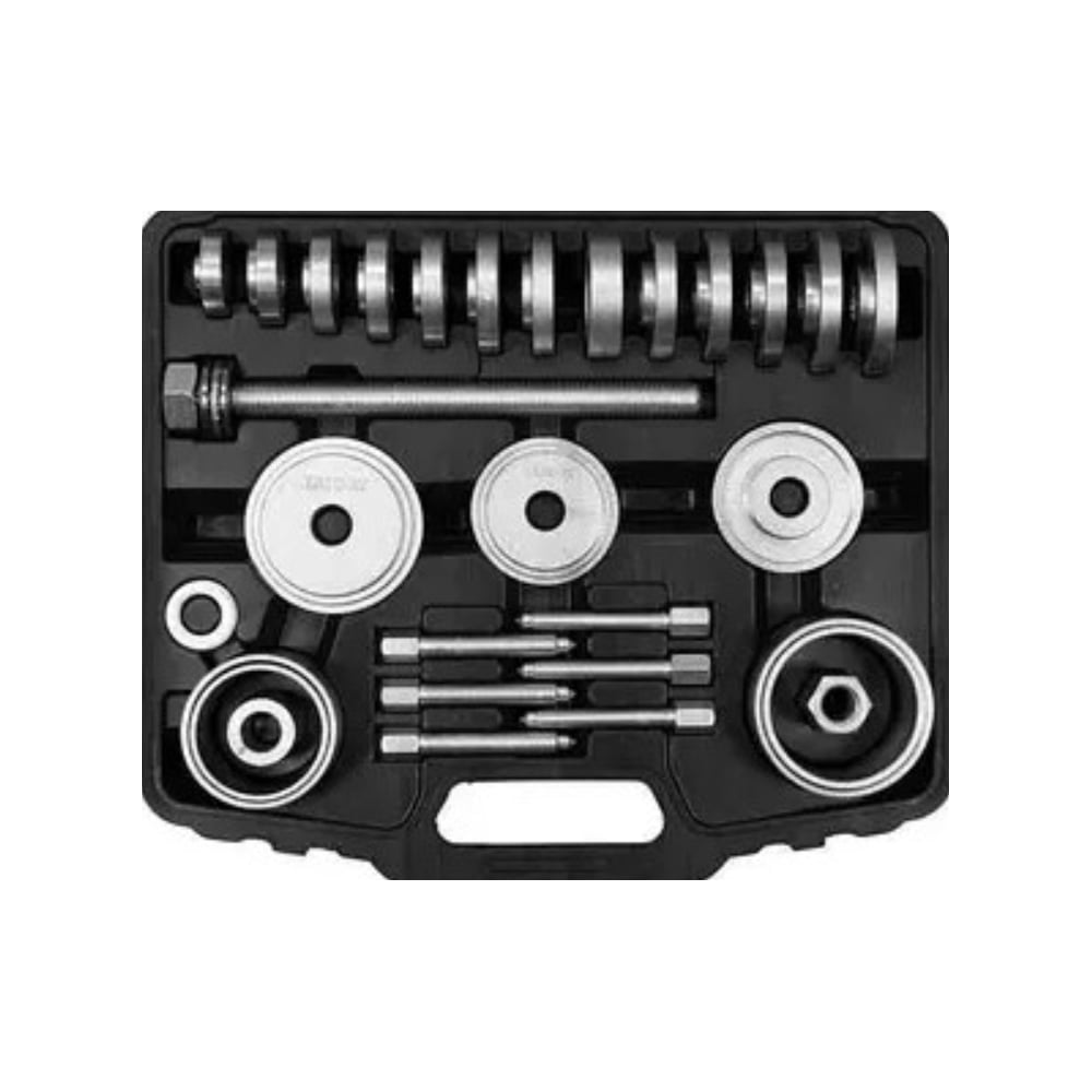 Изображение товара Оправки для монтажа и демонтажа ступичных подшипников AIRLINE набор 31пр., кейс ATPS009