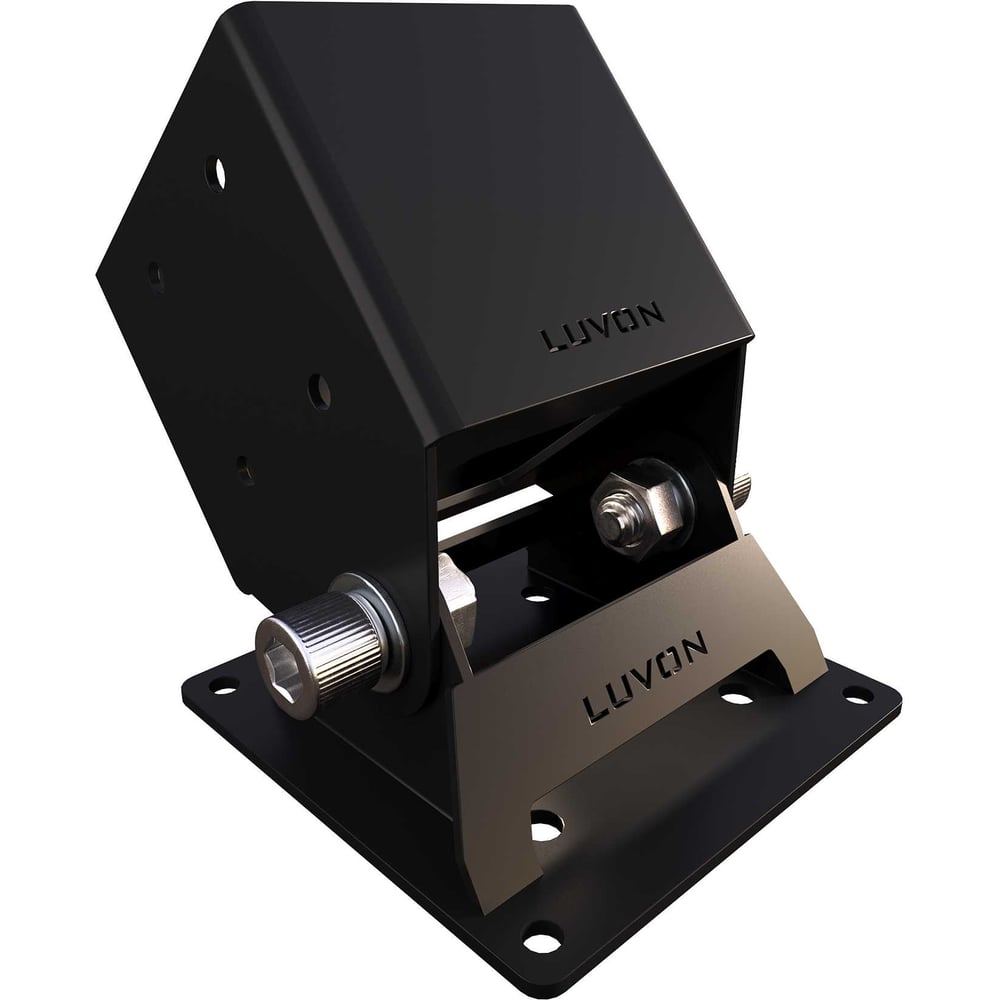 Изображение товара Коннектор для бруса LUVON 100х100 мм шарнирный, черный, 1 шт 00063