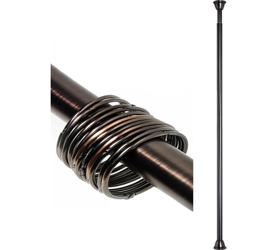 Изображение товара Комплект карниз и кольца Bath Plus DCKDC009