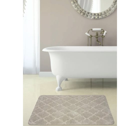 Изображение товара Коврик в ванну Bath Plus 120х70 микрофибра GR215R