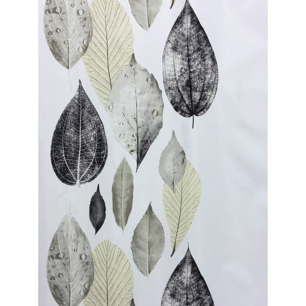 Комплект: штора для ванной и кольца Bath Plus LEAF STORY akch-21261