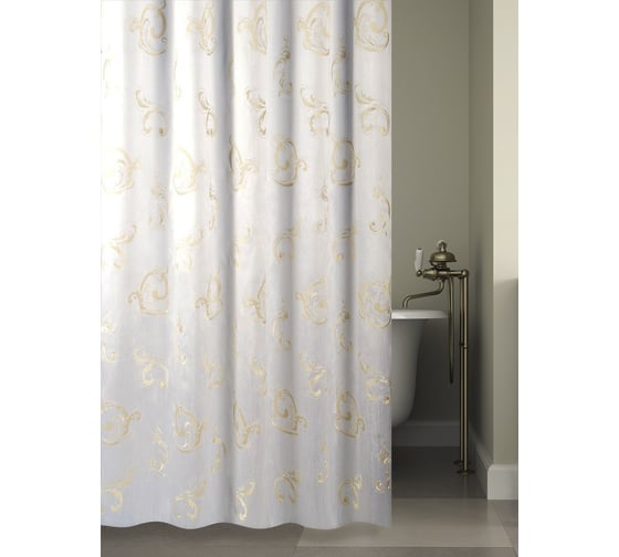 Изображение товара Штора для ванной Bath Plus 180x200 White Charli AE1401 LC1401