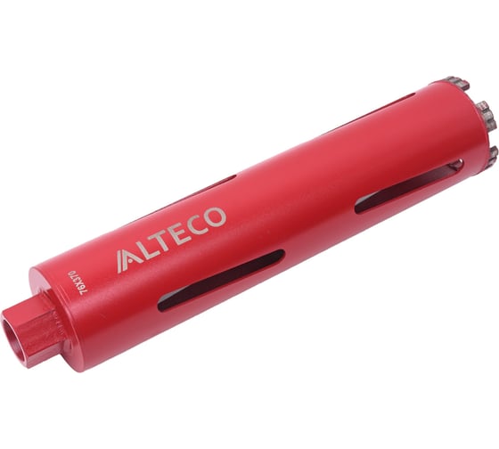 Изображение товара Коронка алмазная для сухого бурения BT (76х370 мм) ALTECO 41359