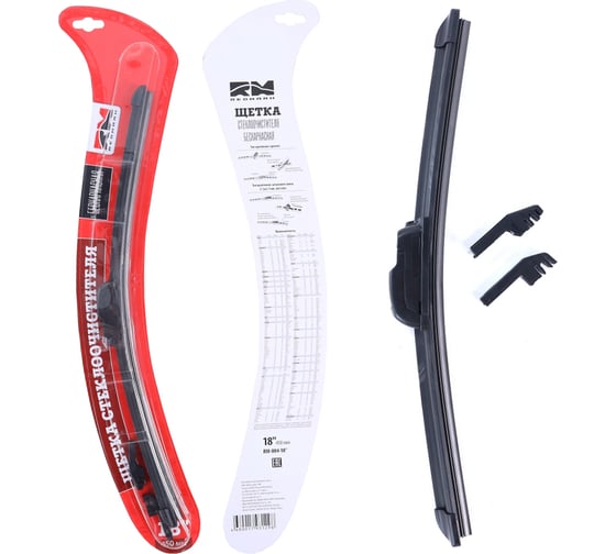 Изображение товара Щетка стеклоочистителя бескаркасная 450 мм REDMARK RM00418