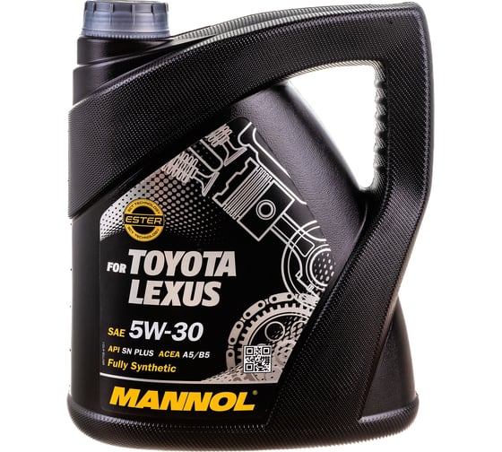Изображение товара Синтетическое моторное масло MANNOL FOR TOYOTA LEXUS 5W-30 4 л 1197