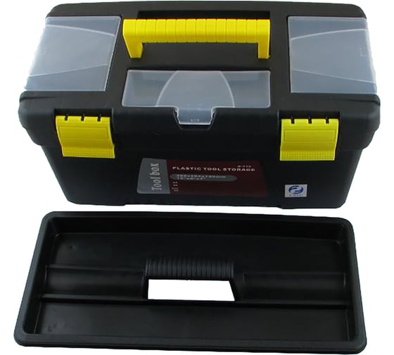 Изображение товара Инструментальный пластмассовый ящик CNIC 356x180x153мм 14" G714  55004