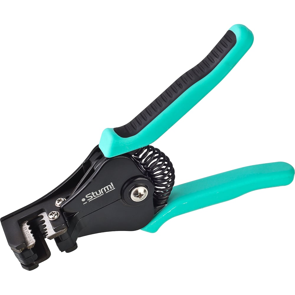 Изображение товара Щипцы стриппер Sturm полуавтомат для зачистки проводов 0.5-6 мм2 1020-02-W170