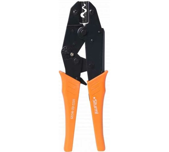 Изображение товара Пресс-клещи Sturm для неизолированных медных наконечников и гильз 0.5-10 мм2 1022-02-W225