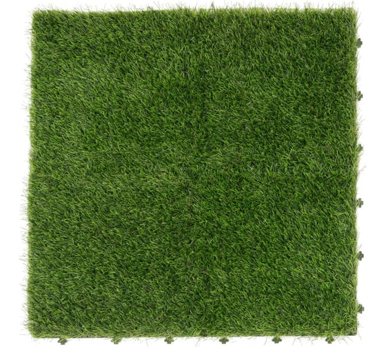 Изображение товара Плитка с искусственным газоном VIDAGE 75 толщиной 30 мм, 30x30 см 2801014