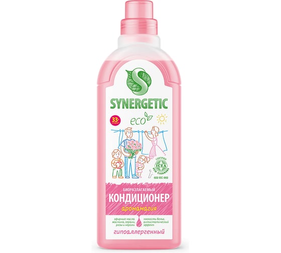 Изображение товара Кондиционер для белья SYNERGETIC АРОМАМАГИЯ 1 л 4613720439072 110100 110100/8