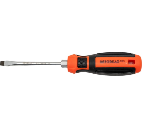 Изображение товара Шлицевая отвертка Автоdело PRO 6,5х100 мм 39563 14851