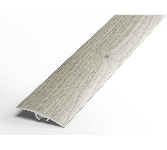 Изображение товара Порог разноуровневый алюминиевый ЛУКА (41 мм, 0,9 м, декоративный, Сосна серебристая) УТ000025920