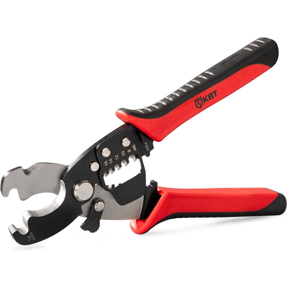 Изображение товара Кабельные ножницы КВТ MC-07 серия ПРАКТИК для резки проводов до 15 мм