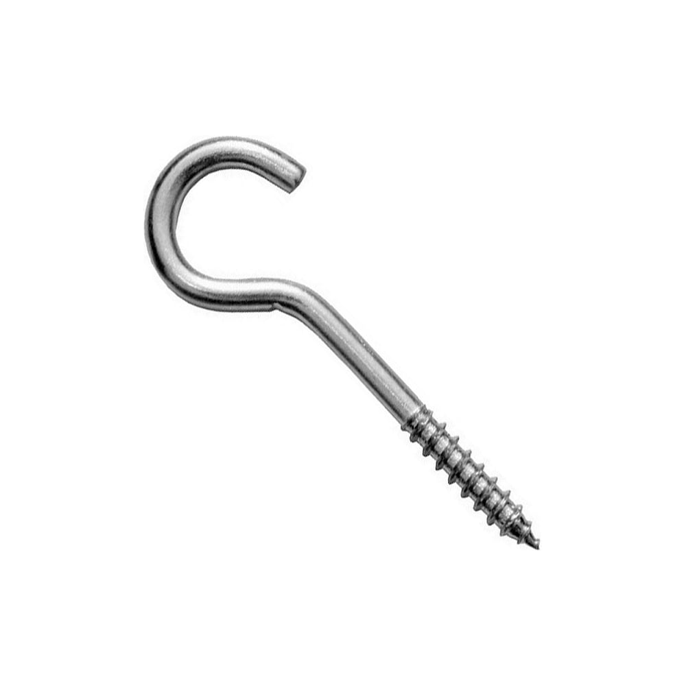 Изображение товара Шуруп-крючок С-образный для подвешивания и крепления сталь оцинкованный 6х60 мм, 20 шт. ARNO INDUSTRIES ABR306006032098