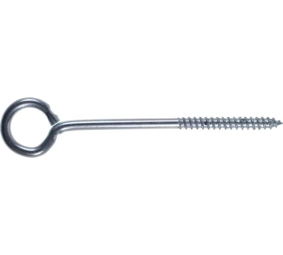 Изображение товара Шуруп-крючок О-образный для подвешивания сталь оцинкованный 8х120 мм, 2 шт. ARNO INDUSTRIES ABR508012032007