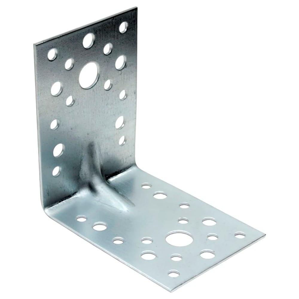 Изображение товара Уголок крепежный усиленный для монтажа и усиления соединений 70х70х55 мм, 5 шт., оцинкованная сталь, оцинкованное покрытие ARNO INDUSTRIES AJW007055233099