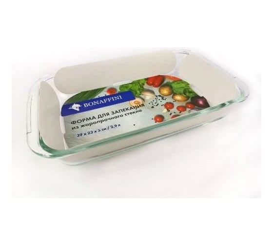 Изображение товара Форма для запекания BONAFFINI ТМ 39.2х23.6х5.2 см, 29 л BON001 ТП9642