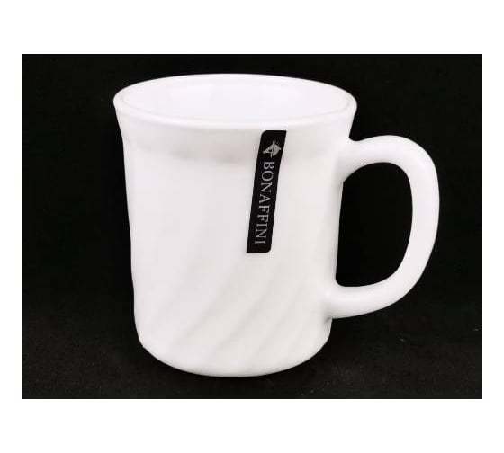 Изображение товара Закаленная кружка BONAFFINI 250 мл, белая СП487