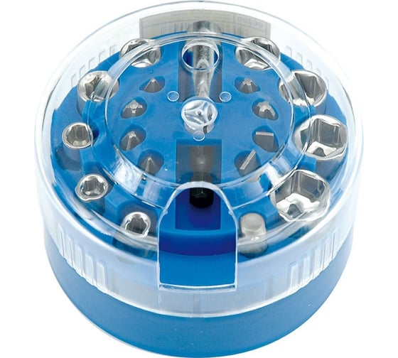 Изображение товара Набор головок и бит CrV 20 предметов VOREL 66200