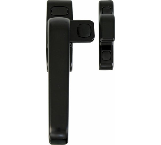 Изображение товара Ручка-засов Amig оконная правая, алюминий, черная Gamma (D) NE