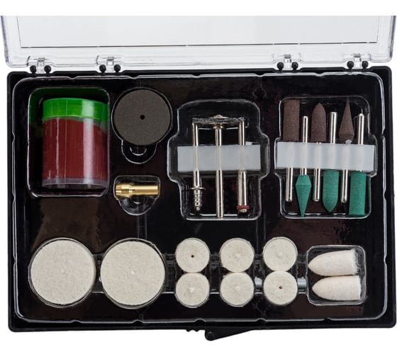 Изображение товара Шлифовальные и полировальные насадки 22 шт VOREL 25412