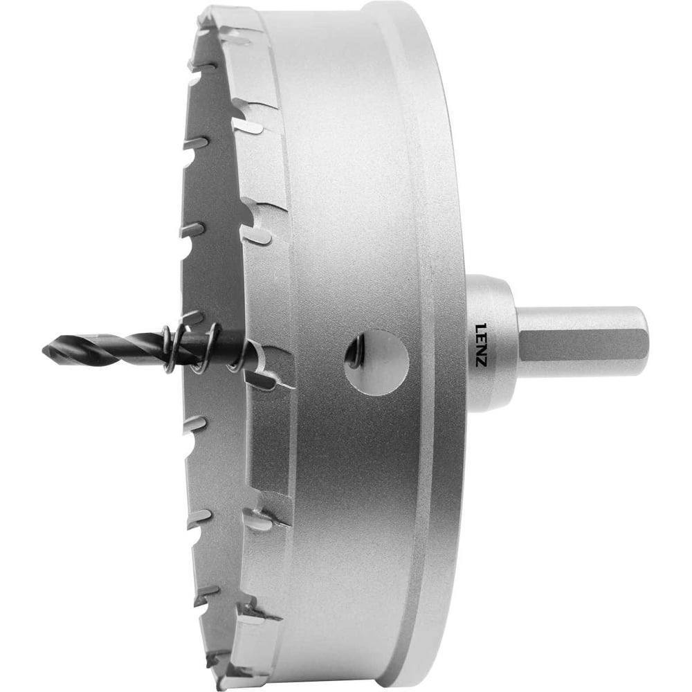 Изображение товара Коронка с твердосплавными напайками LENZ 120x25 мм LZCS-120 для металла и пластика