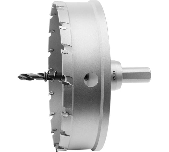 Изображение товара Коронка с твердосплавными напайками LENZ в сборе 120х25 мм LZCS-120