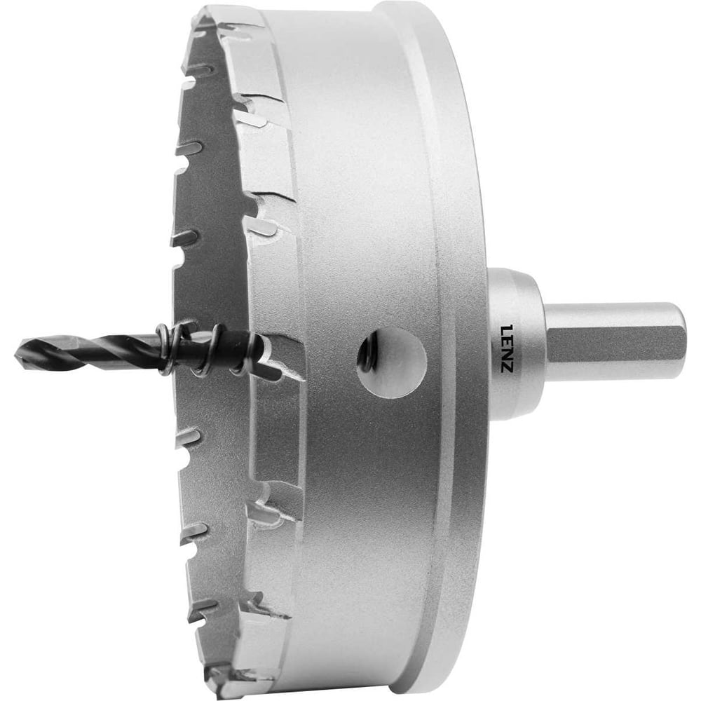 Изображение товара Коронка с твердосплавными напайками LENZ 115х25 мм LZCS-115 для металла и пластика