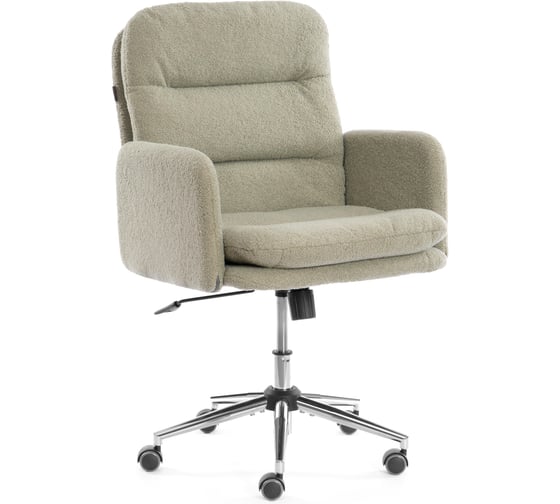 Изображение товара Кресло Tetchair Dover хром букле, олива, barni dusty green 24939