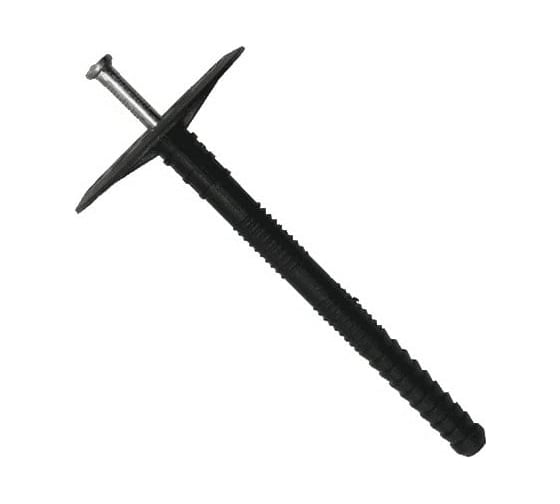 Изображение товара Дюбель тарельчатый с металлическим гвоздем для крепления теплоизоляции IZM ТК + гвоздь 1+2, 10х180 мм, 25 шт. ARNO INDUSTRIES AG9301018063339