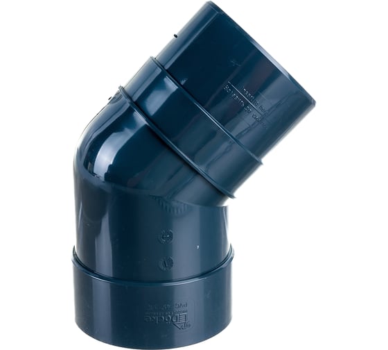 Изображение товара Колено DOCKE PREMIUM (45 градусов; графит) PVSA-1086