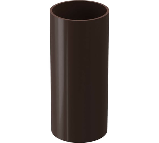 Изображение товара Водосточная труба DOCKE PREMIUM (1 м; шоколад) PVSJ-1050