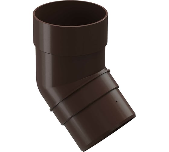 Изображение товара Колено DOCKE PREMIUM (45 градусов; шоколад) PVSA-1050