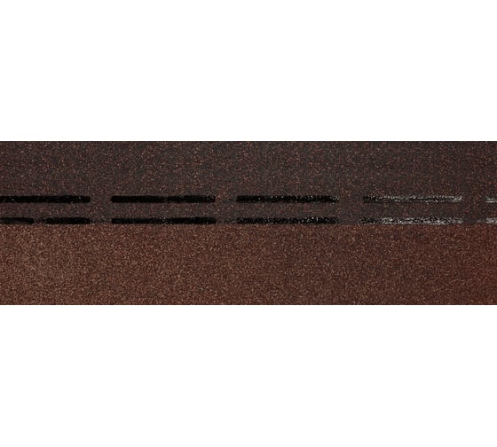 Изображение товара Коньково-карнизная черепица DOCKE PIE PREMIUM брауни-арахис ZRSY-1079