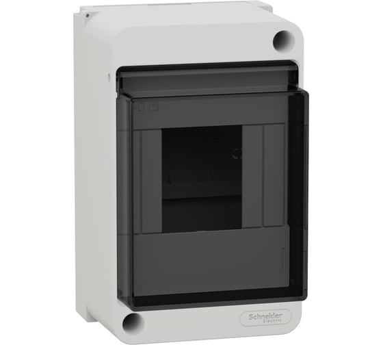 Изображение товара Навесной бокс Systeme Electric City9 Box с прозрачной дверцей, 4 модуля EZ9EAB104