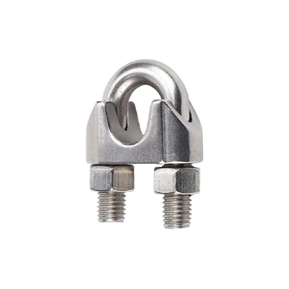 Изображение товара Зажим для стального троса для фиксации и соединения DIN 741, диаметр 16 мм, 10 шт., нержавеющая сталь А2-70 ARNO INDUSTRIES ACG316000090507